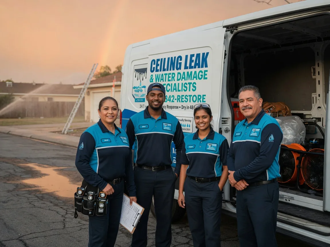 Ceiling Leak Cleanup company in Hillview, IL