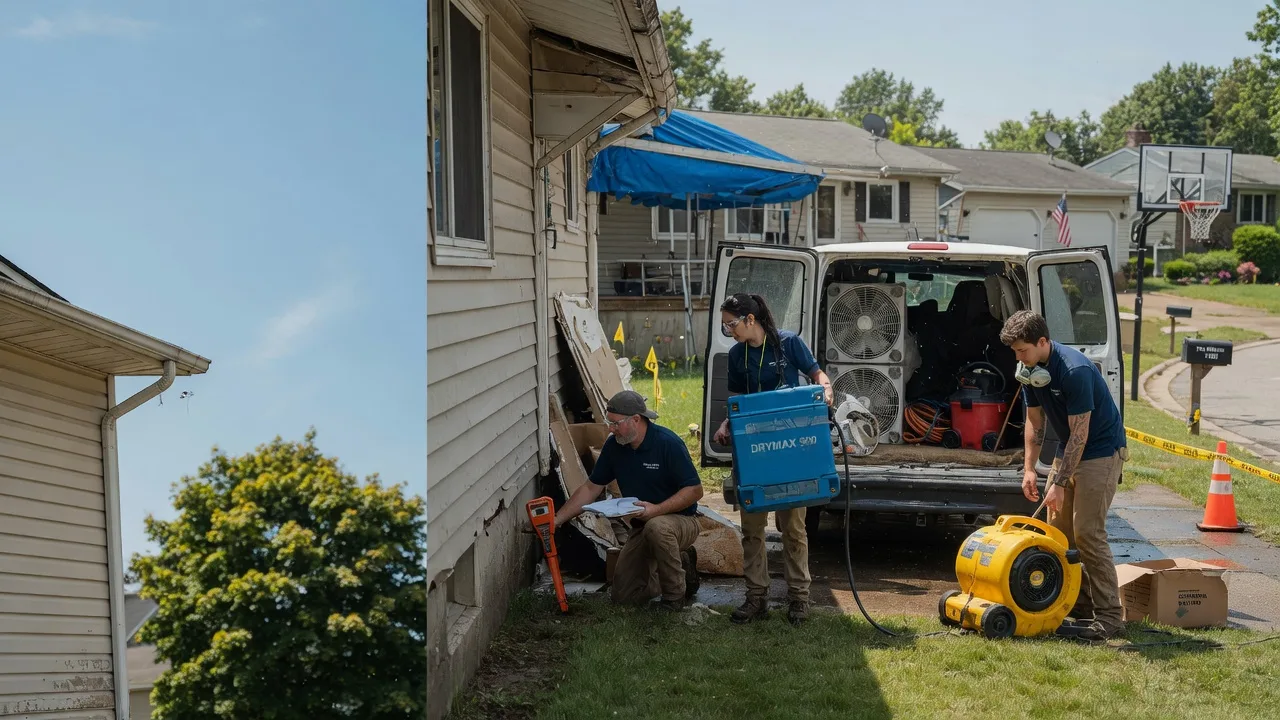 Ceiling Leak Cleanup in Hillview, IL near me